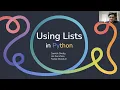 Python List Basics with EduBlocks