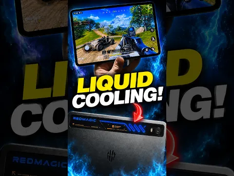 I Tried the FIRST TABLET EVER with REAL Liquid Cooling... #REDMAGICAstra #Gaming #LiquidCooling