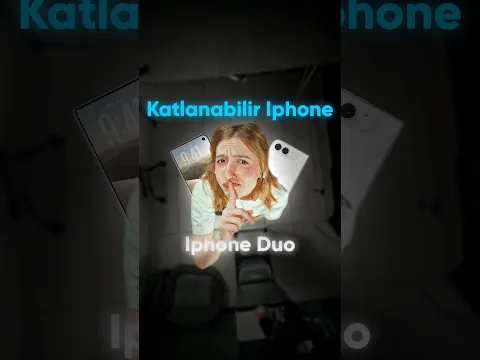 Apple'ın Yeni Katlanabilir Telefonu iphone Duo! #tanıtım