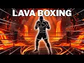 BOXING PRO Lava Arena Rhythm Workout Game Punch to the Beat in a VOLCANO