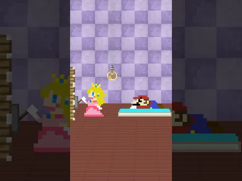 ON… OFF… MARIO?! 😂 #mario #shortvideo #animation #memes #funny #minecraftshort