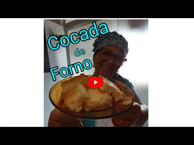 COCADA DE FORNO SUPER FÁCIL DE FAZER