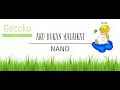 Lagu NANO AKU BUKAN MALAIKAT LYRICS