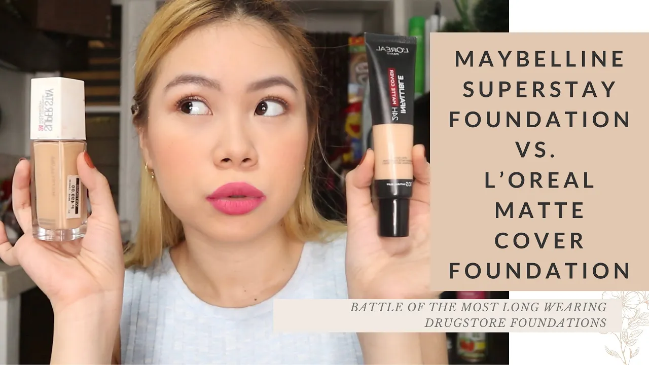 BATTLE L'OREAL INFALLIBLE MATTE COVER VS PRO MATTE ? BEDANYA APA ? SEMUA BAGUS🤔 | Maria Soelisty