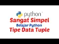 Belajar Python Pemula Tipe Data Tuple Python mengenal data tuple menambah data tuple python