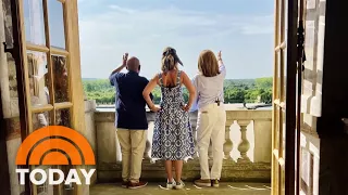 today gets an extravagant tour inside the palace of versailles