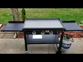 Part 1 Blue Rhino griddle seasoning