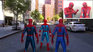THE SPIDEYBROS ACROSS INTO TOM HOLLAND BRAND NEW DAY PLAYING SPIDERMAN 2 (FUNNY FREE ROAM GAMEPLAY)