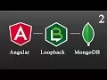 Loopback with Angular and MongoDB