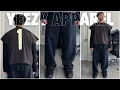 Yeezy Review 20 Vulture Pants 20 One-Box T-Shirt On-Body Comparison