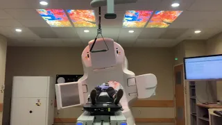 inside a real cancer radiation treatment