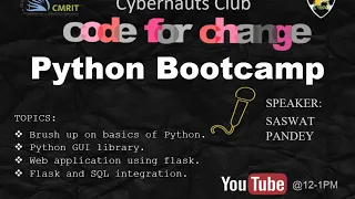 Python Bootcamp 2 Code for Change