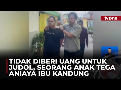 Anak Siksa Ibu Kandung Karena Tak Diberi Uang Untuk Bermain Judol