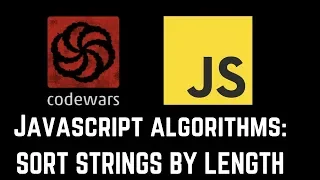 JavaScript Algorithms Sort Array by String Length