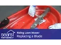 How to Replace a Blade on a Riding Lawn Mower