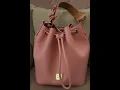 Dooney Bourke Lucca Leather Drawstring Bag