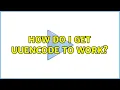 Unix Linux How do I get UUENCODE to work 2 Solutions