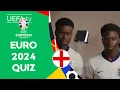 England EURO 2024 QUIZ ft GUEHI SAKA