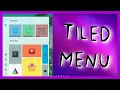 KDE Applets Showcase The Tiled Menu from Zren