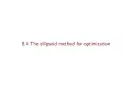 Linear Optimization course - 33 The ellipsoid method for optimization