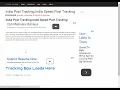 India Speed Post Tracking Guide