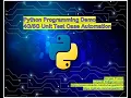 Python Programming Demo Automation