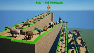 NPC Level 1,000,000 vs the Entire ARK Ecosystem | ARK experiment