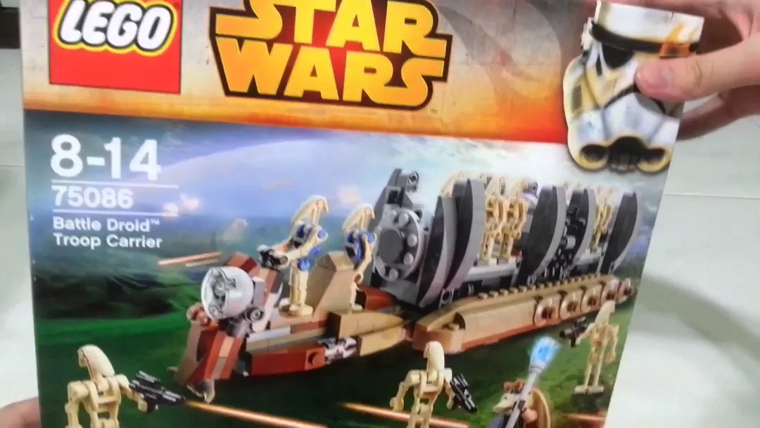 Lego Star Wars Battle Droid Troop Carrier Set Review