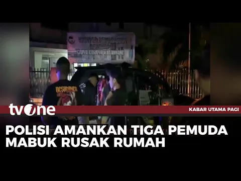 HP Ditahan Wanita Penghibur, 3 Pemuda Ngamuk Rusak Rumah Warga