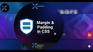 CSS Margin Padding Explained CSS Full Tutorial CodeXaTech