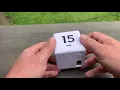 Feilifan Cube Timer Kitchen Timer Child Timer Exercise Timer Gravity Sensor flip Timer Cube