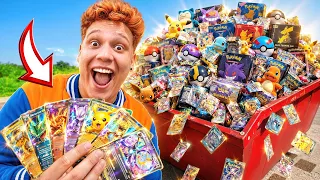 ENCONTREI CARDS ULTRA RAROS DE POKÉMON NO MEIO DO LIXO!!