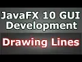 Learn JavaFX 10 GUI Drawing Lines