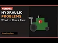 Kubota Hydraulic Problems What to Check First