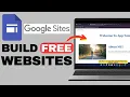 How To Create A Free Website With Google Sites Step by Step