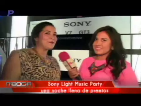 Sony Light Music Party una noche llena de premios