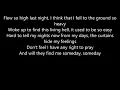 Download Lagu Alter Bridge - Burn It Down (lyrics)
