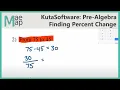 KutaSoftware PreAlgebra - Finding Percent Change
