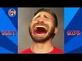 Funny GIFs with Sound The most charming shy smile on earth