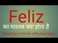 Feliz meaning l meaning of feliz l vocabulary