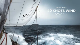 DIESEL BUG In FUEL and STRONG WINDS 40+ knots – SAILING TURKEY Se. 2 Ep. 49