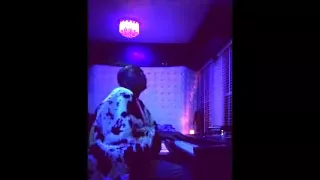 tekno working on his new album