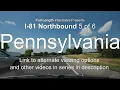 I-81 Pennsylvania Northbound 4K60 Full Length