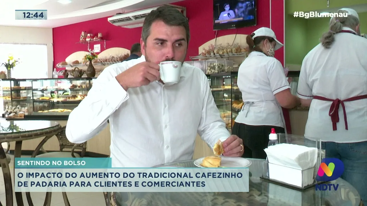 O impacto do aumento do tradicional cafezinho de padaria para clientes e comerciantes