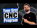 CNC Programming for Beginners Your First CNC Program in 10 Minutes Tutorial