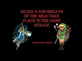 Zelda II and BOTW Take Place in the Same Hyrule - a Breath of the Wild Map Theory