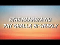 SHUBH  -   ACE (LYRICS)