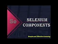 Selenium Components Selenium Tutorial For Beginner Latest Selenium Automation Testing Tutorial