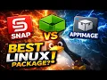 Snap vs Flatpak vs AppImage Which Should You Use