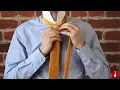 How to Tie A Perfect Eldredge Necktie Knot